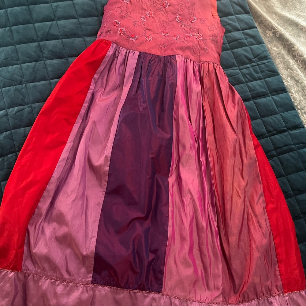 April Cornell Gorgeous unique dress sz 7/8 girls